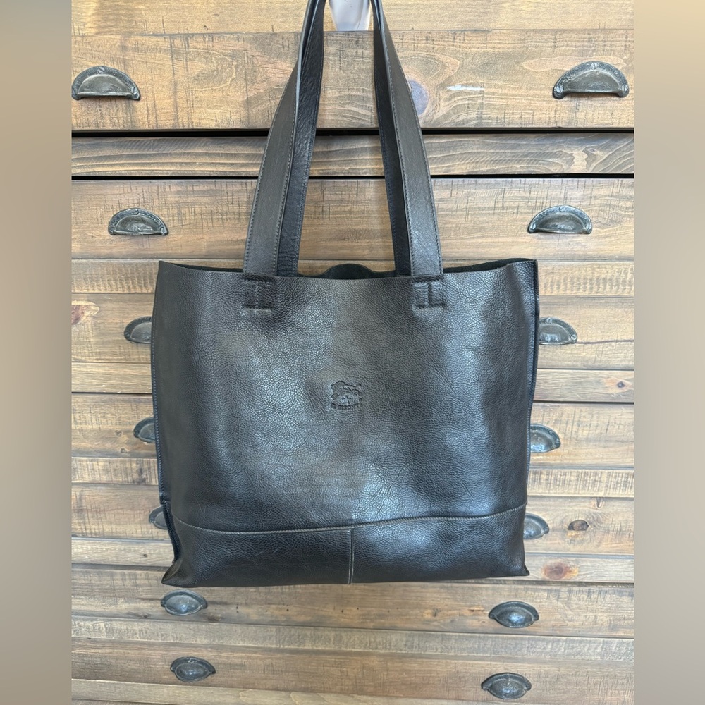 Il Bisonte Talamone Tote in black